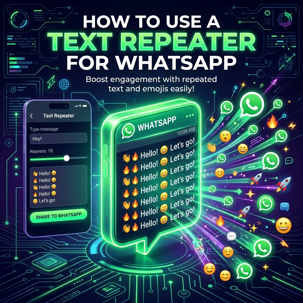How to Use a Text Repeater for WhatsApp Messages